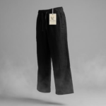 Boys Premium Black Linen Pants | Comfortable Regular Fit Linen Trousers - Image 2