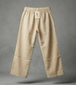 Boys Premium Cream linen Pants | Regular Fit linen Trousers - Image 2