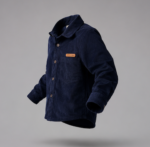 Buy Boys Navy Blue Corduroy Full Sleeve Shirt Online | Premium Cotton Shirt | Veylora - Image 3