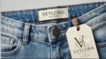 Boys Light Blue Washed Denim Jeans | Premium Slim Fit Casual Jeans - Image 3