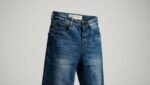 Boys Premium Dark Blue Straight Fit Denim Jeans | Soft Stretch Casual Jeans - Image 2