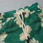 Veylora Girls Green Floral Co-Ord Set | Half Sleeve Shirt & Shorts Outfit - Image 3