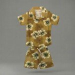 Veylora Yellow Flower Unisex Co-Ord Set | Half Shirt & Shorts Outfit Kids
