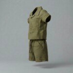 Veylora Boys Green Co-Ord Set | Half Shirt & Shorts Casual Summer Outfit - Image 2