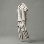 Veylora Boys White Blue Line Co-Ord Set | Half Shirt & Full Pants - Image 3
