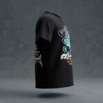 Veylora Big Danger Half T-Shirt | Soft Cotton Casual Everyday Wear Kids - Image 2