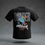 Veylora Big Danger Half T-Shirt | Soft Cotton Casual Everyday Wear Kids - Image 3