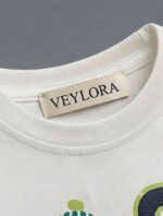 Veylora Love Animal Boys White T-Shirt | Soft Cotton Casual Everyday Wear Kids - Image 7