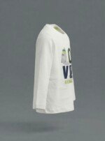 Veylora Love Animal Boys White T-Shirt | Soft Cotton Casual Everyday Wear Kids - Image 2