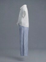 Veylora Girls White Blue Knot Co-Ord Set | Top & Pajama Outfit Kids - Image 2