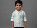 Veylora Boys Light Green Hoodie Shirt | Green Lines Casual Everyday Wear Kids - Image 4