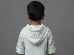 Veylora Boys Light Green Hoodie Shirt | Green Lines Casual Everyday Wear Kids - Image 6