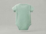 Veylora Light Green Hugs & Lemon Unisex Romper | Soft Cotton Baby Wear - Image 4