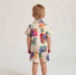 Veylora Off White Multidesign Unisex Co-Ord Set | Soft Comfortable Everyday Kids Wear - Image 7