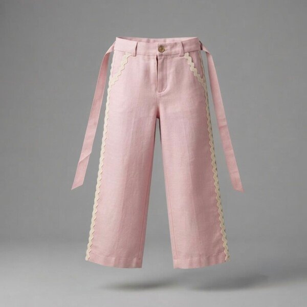 Veylora Girls Palazzo Lower | Soft Comfortable Casual Everyday Cotton Wear Kids