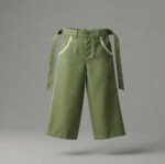 Veylora Girls Green Palazzo Lower | Soft Comfortable Casual Everyday Cotton Wear Kids