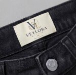 Veylora Girls Black Wide Leg Jeans | Premium Comfortable Casual Everyday Denim Wear - Image 6