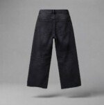 Veylora Girls Black Wide Leg Jeans | Premium Comfortable Casual Everyday Denim Wear - Image 3