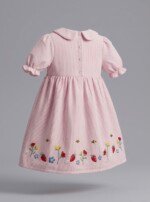 Veylora Bottom Flower Frock for Girls | Stylish Floral Party & Casual Dress - Image 2