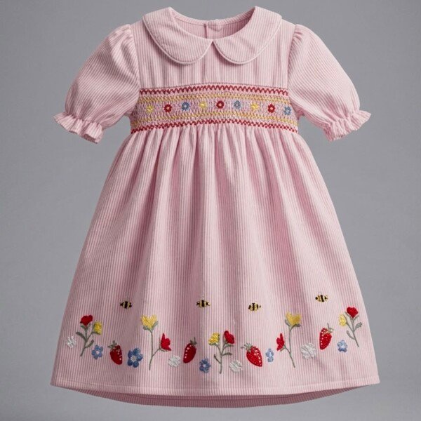 Veylora Bottom Flower Frock for Girls | Stylish Floral Party & Casual Dress